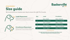 Baskerville INVISA Dog Basket Muzzle, Grey, Size 4 slide 2 of 5