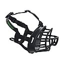 Baskerville Ultra Dog Adjustable Basket Muzzle, Black, Size 5