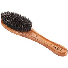 Bass Brushes Shine & Condition Dog & Cat Brush, Bamboo-Dark Finish