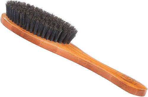 Show full view: Bass Brushes Shine & Condition Soft Bristle Dog & Cat Brush, Bamboo-Dark Finish slide 5 of 10