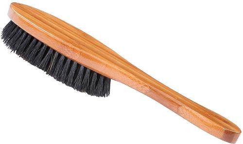 Show full view: Bass Brushes Shine & Condition Soft Bristle Dog & Cat Brush, Bamboo-Dark Finish slide 6 of 10