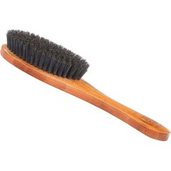 Bass Brushes Shine & Condition Soft Bristle Pet Brush, Bamboo-Dark Finish, 2 count