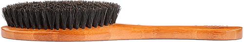 Show full view: Bass Brushes Shine & Condition Soft Bristle Pet Brush, Bamboo-Dark Finish, 2 count slide 4 of 9