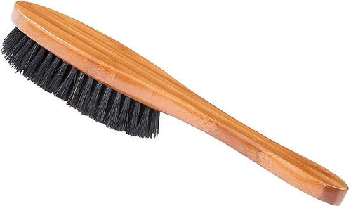 Show full view: Bass Brushes Shine & Condition Soft Bristle Pet Brush, Bamboo-Dark Finish, 2 count slide 7 of 9