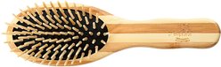 Bass Brushes The Green Pet Oval Brush, Bamboo-Stiped Finish, Small slide 2 of 5