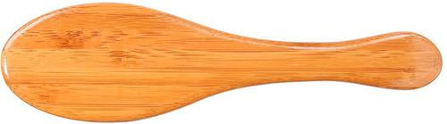 Show full view: Bass Brushes The Hybrid Pet Groomer Oval Brush, Bamboo-Dark Finish, Small slide 5 of 6