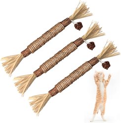 BAWAN Silvervine Sticks Cat Chew Toys, 3 count
