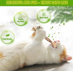 BAWAN Silvervine Sticks Teething Chew Cat Toys, 5 count slide 2 of 7