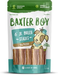 Baxter Boy 6-in Junior Bladder Sticks Natural Dog Chew Treats, 5 count