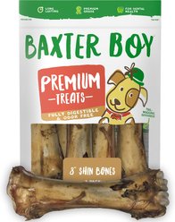 Baxter Boy 8" Beef Shin Bone Dog Treat, 3 count