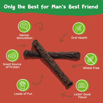 Show full view: Baxter Boy Bully Grain-Free Jerky Dog Treats, 8-oz bag slide 4 of 8