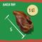 Show in main carousel: Baxter Boy Half Pig Ear Natural Dog Chew Treat, 1 count slide 5 of 9