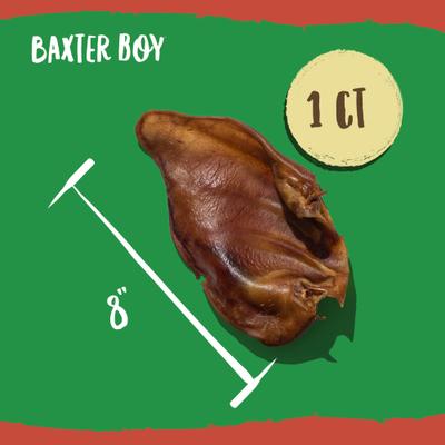 Show full view: Baxter Boy Half Pig Ear Natural Dog Chew Treat, 1 count slide 5 of 9
