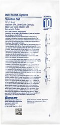 Baxter Interlink System Solution Set with Y Injection 76-in, 10 Drops per mL