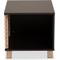 Show in main carousel: Baxton Studio Anson Cat Litter Box Cover House, Dark Brown & Oak slide 6 of 8