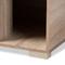 Show in main carousel: Baxton Studio Elie 2-Door Cat Litter Box Cover House, Oak slide 8 of 10