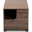 Baxton Studio Nova 1-Door Cat Litter Box Cover House