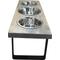 Show in main carousel: Bearwood Essentials Farmhouse 3-Bowl Elevated Dog Feeder, Grey, Medium slide 3 of 10