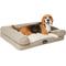 Show in main carousel: Beautyrest Luxe Lounger Cat & Dog Bed, Tan, Large slide 4 of 7