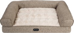 Beautyrest Luxe Lounger Cat & Dog Bed, Tan, X-Large