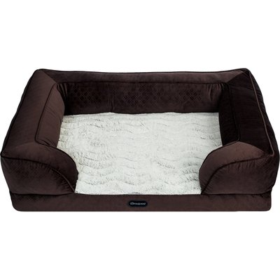Beautyrest Beautyrest Supreme Comfort Couch Dog & Cat Bed, Brown, X-Large