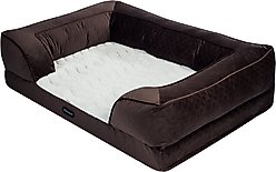 Beautyrest Supreme Comfort Couch Dog & Cat Bed, Brown, X-Large slide 2 of 5