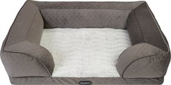 Beautyrest Supreme Comfort Couch Dog & Cat Bed, Gray, Large slide 2 of 6