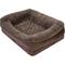 Show in main carousel: Beautyrest Ultra Plush Cuddler Dog & Cat Bed, Brown, Large slide 3 of 7