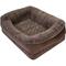 Show in main carousel: Beautyrest Ultra Plush Cuddler Dog & Cat Bed, Brown, Medium slide 3 of 6