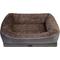 Show in main carousel: Beautyrest Ultra Plush Cuddler Dog & Cat Bed, Gray, Medium slide 1 of 4