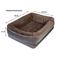 Show in main carousel: Beautyrest Ultra Plush Cuddler Dog & Cat Bed, Gray, Medium slide 2 of 4