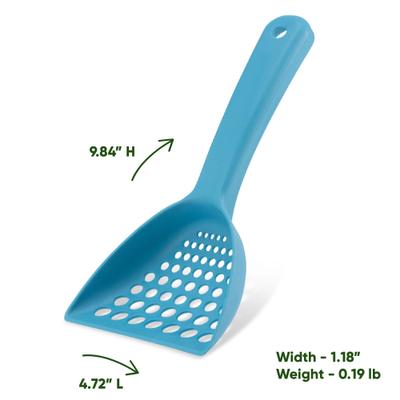 Show full view: Beco Pets Cat Litter Scoop, Blue slide 4 of 8