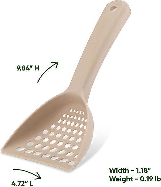 Show full view: Beco Pets Cat Litter Scoop, Natural slide 3 of 7
