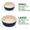 Show in main carousel: Beco Pets Classic Bamboo Food & Water Dog Bowl, Midnight Blue, Small slide 3 of 6