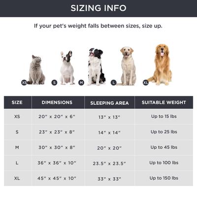 Show full view: Bedsure Calming Fluffy Plush Faux Fur Orthopedic Anti-Slip Donut Dog & Cat Bed, Dark Grey, Medium slide 5 of 8