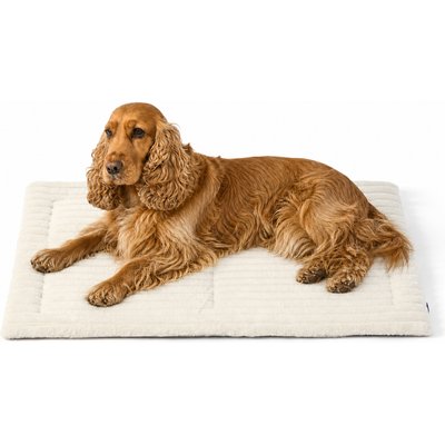 Bedsure Bedsure ComfyFleece Self Warming Dog & Cat Mat, Beige, Large