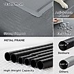 Show in main carousel: Bedsure Indoor & Outdoor Mesh Hammock with Skid-Resistant Feet Elevated Dog & Cat Bed, Grey, X-Large slide 3 of 9