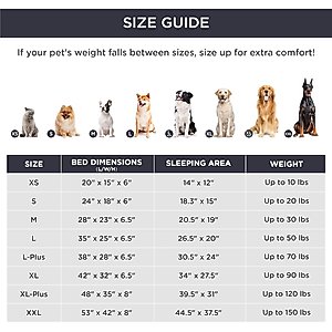 Bedsure Orthopedic Bolster Dog Sofa Bed with Removable Cover, Grey, X-Large