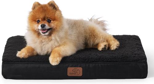 Show full view: Bedsure Orthopedic Waterproof Dog & Cat Bed, Black, Small slide 1 of 8