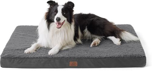 Show full view: Bedsure Orthopedic Waterproof Dog & Cat Bed, Dark Grey, X-Large slide 1 of 8