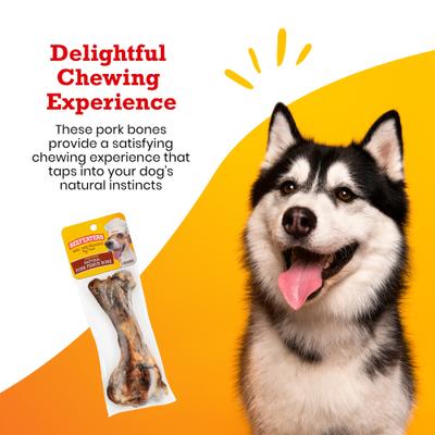 Show full view: Beefeaters Natural Pork Femur Dog Bone slide 4 of 8