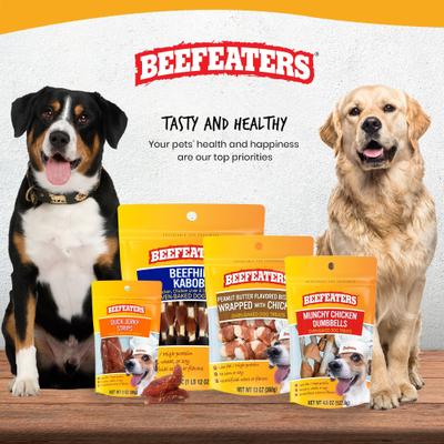 Show full view: Beefeaters Peanut Butter Biscuit Chicken Jerky Dog Treats, 4.5-oz bag slide 8 of 9