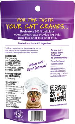 Show full view: Beefeaters Salmon Shreds Dehydrated Cat Treat, 1.41-oz, case of 12 slide 3 of 3
