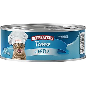 Beefeaters Tuna Pate Wet Cat Food, 5.5-oz can, case of 24