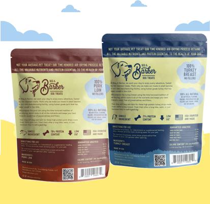 Show full view: Beg & Barker B&B Best Combo Human Grade Turkey Jerky & Pork Loin Strips Natural Single Ingredient Dog Treats, 4-oz, case of 2 slide 3 of 10