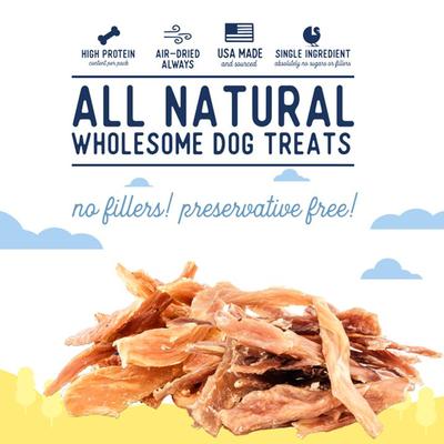 Show full view: Beg & Barker B&B Best Combo Human Grade Turkey Jerky & Pork Loin Strips Natural Single Ingredient Dog Treats, 4-oz, case of 2 slide 4 of 10