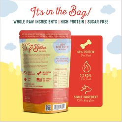 Beg & Barker Beef Liver Strips Dog Jerky Treats, 10-oz bag slide 2 of 8