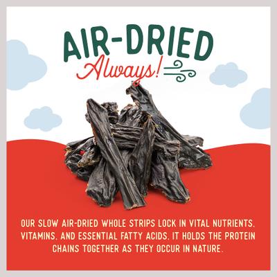 Show full view: Beg & Barker Double Beef Liver Strips Dog Jerky Treats, 10-oz bag, case of 2 slide 4 of 9