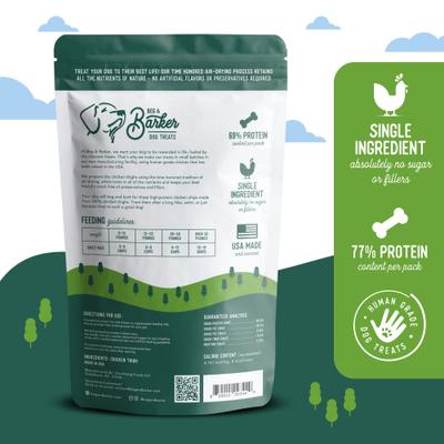 Show full view: Beg & Barker Whole Chicken Chips All Natural Single Ingredient Dog Treats, 8-oz bag slide 3 of 12