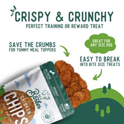 Show full view: Beg & Barker Whole Chicken Chips All Natural Single Ingredient Dog Treats, 8-oz bag slide 5 of 12